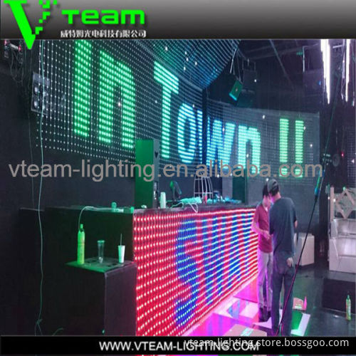 2014 Newest LED Curtain for outdoor building facade